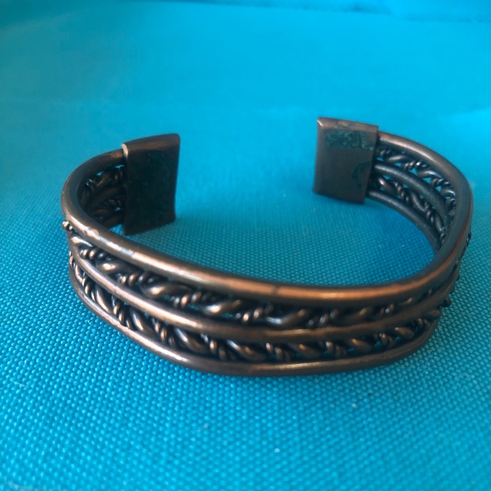 1970's Vintage Copper Cuff Bracelet
